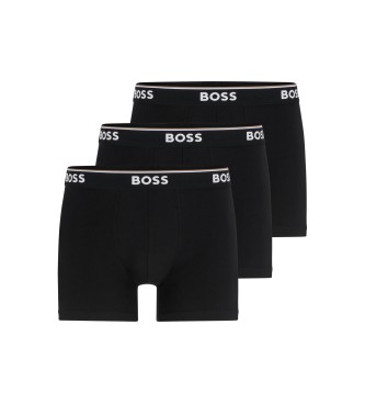 BOSS para hombre. 50475282 Pack de 3 boxers 50475282 negro (XS), Homewear, Algodón