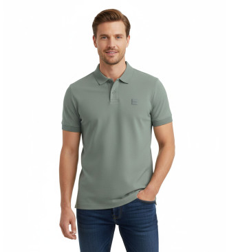 BOSS para hombre. 50507803 Polo Passenger verde (S), Casual, Algodón, Manga corta