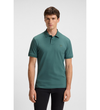BOSS para hombre. 50507803 Polo Passenger verde (M), Casual, Sintético, Manga corta