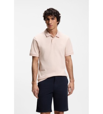 BOSS para hombre. 50507803 Polo Slim Fit rosa (M), Casual, Algodón, Manga corta