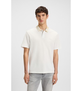 BOSS para hombre. 50543541 Polo Tirecollar beige (XXL), Casual, Algodón, Manga corta