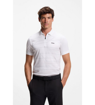 BOSS para hombre. 50549356 Polo Philix blanco (XXL), Casual, Algodón, Manga corta