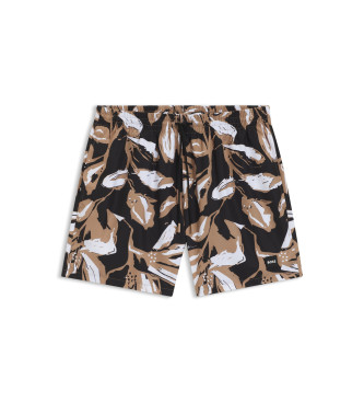 BOSS para hombre. 50508844 Bañador Piranha negro (S), Beachwear, Poliéster Reciclado, Sostenible