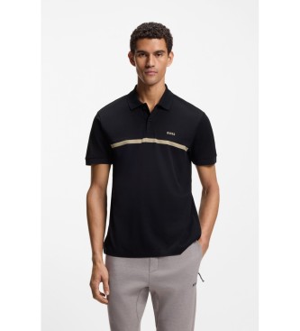 BOSS para hombre. 50553639 Polo Paddy marino (XXL), Casual, Algodón, Manga corta
