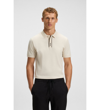 BOSS para hombre. 50549362 Polo Paddy Goc beige (S), Casual, Algodón, Manga corta