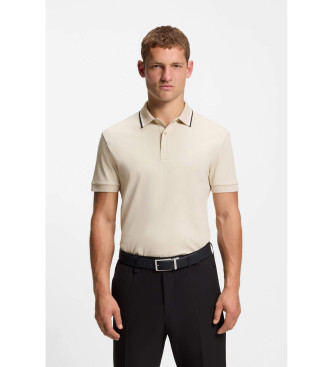 BOSS para hombre. 50554565 Polo Join Paddy beige (M), Casual, Algodón, Manga corta