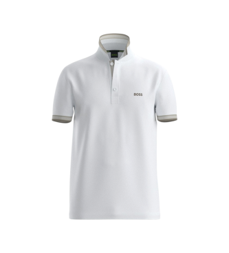 BOSS Polo Paddy blanco