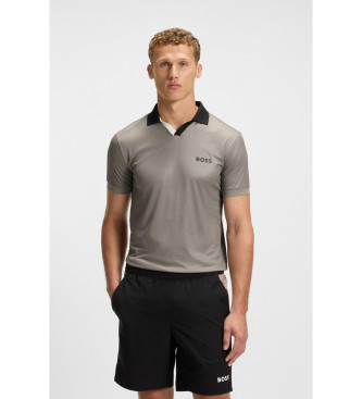 BOSS para hombre. 50543348 Polo Palle verde (S), Casual, Deportivo, Multideporte, Poliéster, Manga corta