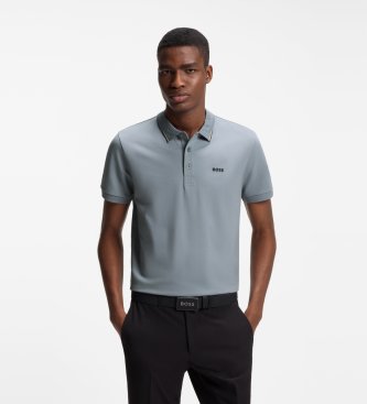 BOSS para hombre. 50564779 Polo Swing gris