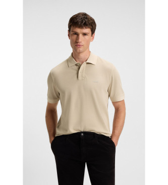 BOSS para hombre. 50507813 Polo Prime beige (XL), Casual, Algodón, Manga corta