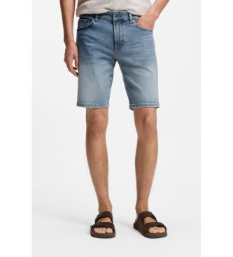 BOSS para hombre. 50559892 Shorts Maine azul (30), Casual, Algodón, Denim