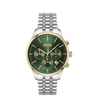BOSS para hombre. 1514159 Reloj Analógico Avery verde (OSFA), Casual, Brazalete, Acero Inoxidable
