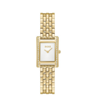 BOSS para mujer. 1502815 Reloj Analógico Lucy Precious blanco (OSFA), Casual, Brazalete, Acero Inoxidable