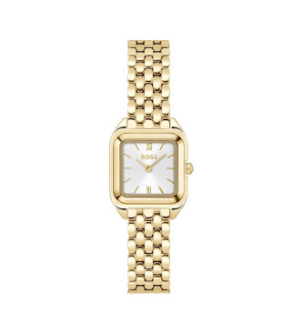 BOSS para mujer. 1502823 Reloj Analógico Mae Petite plateado (OSFA), Plata, Casual, Brazalete, Acero Inoxidable