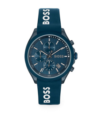 BOSS para hombre. 1514061 Reloj Analógico Textura azul (OSFA), Casual, Correa, Acero Inoxidable