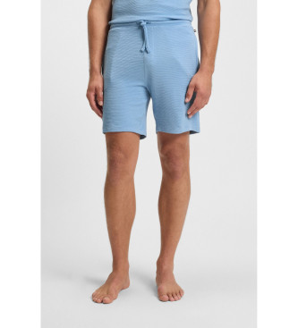 BOSS para hombre. 50509326 Bermudas Rib azul (M), Casual, Algodón