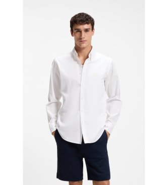 BOSS Camisa Ricoplus blanco