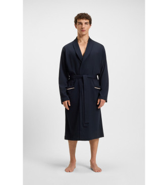 BOSS para hombre. 50545943 Bata BM marino (S), Homewear, Poliéster