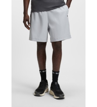 BOSS para hombre. 50541312 Short Cruiselite gris (XXL), Deportivo, Multideporte, Poliéster