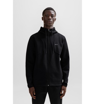 BOSS para hombre. 50504751 Sudadera Saggy negro (S), Casual, Algodón, Manga larga