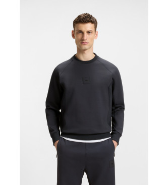BOSS para hombre. 50537214 Sudadera Salbo Rib marino (XS), Casual, Algodón