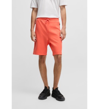 BOSS para hombre. 50510348 Shorts Headlo rojo (S), Casual, Algodón, Sostenible