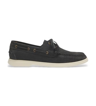 BOSS Zapatos de piel Sienne gris oscuro