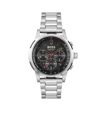 BOSS para hombre. 1514032 Reloj Analógico Solgrade negro (OSFA), Casual, Brazalete, Acero Inoxidable