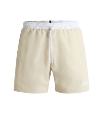 BOSS para hombre. 50514429 Bañador Starfish beige (XL), Beachwear, Poliéster