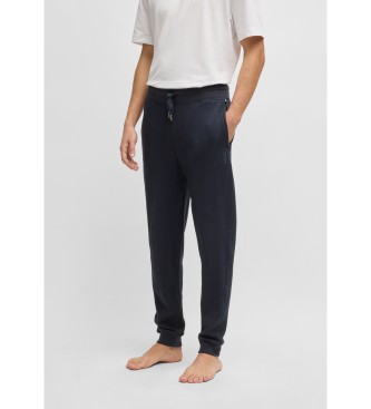 BOSS para hombre. 50535847 Pantalón de chándal logo marino (S), Casual, Algodón