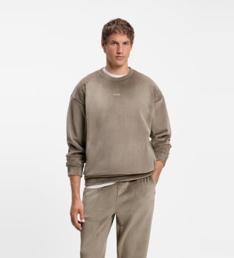 Ribbad sweatshirt