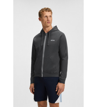 Sudadera Authentic gris (XL), Casual, Algodón