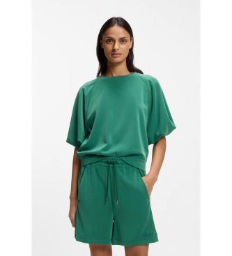 BOSS para mujer. 50556383 Sudadera Etami verde (M), Casual, Modal