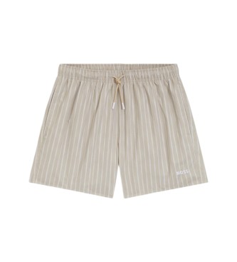 BOSS para hombre. 50561102 Bañador Tejido de secado rápido beige (XL), Beachwear, Poliéster