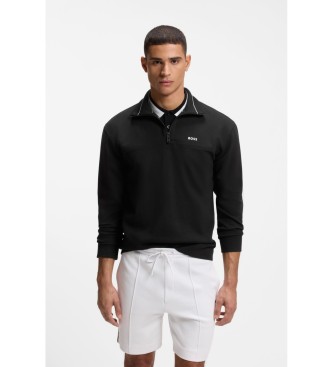 BOSS para hombre. 50558580 Sudadera Algodón Logo Bordado negro (M), Casual