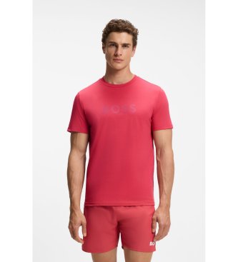 BOSS Camiseta RN rojo