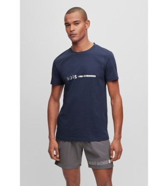 BOSS para hombre. 50484328 Camiseta Special marino (M), Casual, Algodón, Manga corta