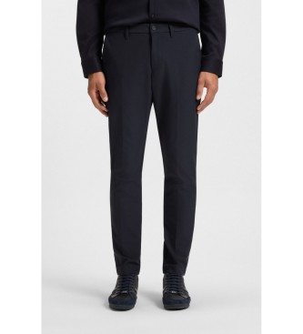 BOSS para hombre. 50544245 Pantalón Slim Fit marino (54), Casual, Poliéster