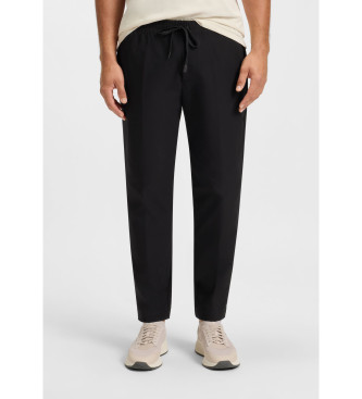 BOSS para hombre. 50544256 Pantalón Flex TekCo negro (44), Casual, Poliéster