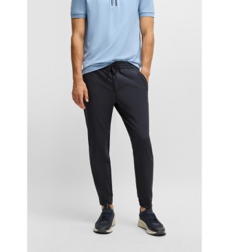 BOSS para hombre. 50534313 Pantalón Joggers Flex marino (64), Casual, Poliéster