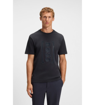 BOSS para hombre. 50543905 Camiseta Iconic TL azul (M), Casual, Algodón, Manga corta