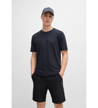 BOSS para hombre. 50519343 Camiseta regular fit marino (XXL), Casual, Algodón, Manga corta