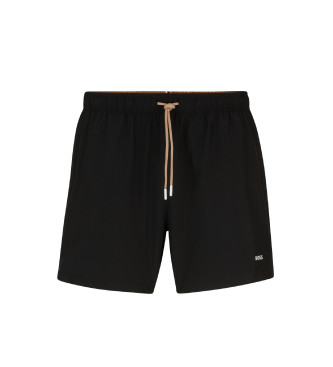 BOSS para hombre. 50491601 Bañador Tio negro (XL), Beachwear, Poliéster Reciclado, Sostenible