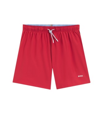BOSS para hombre. 50491601 Bañador Tio rojo (XL), Beachwear, Poliéster
