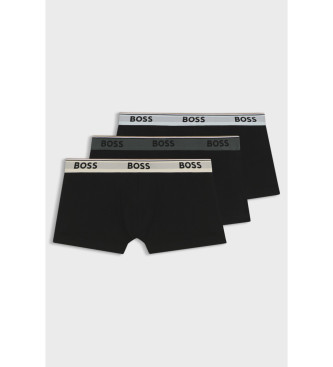 BOSS para hombre. 50531684 Set de tres boxers Power 967 negro (L), Homewear, Sintético