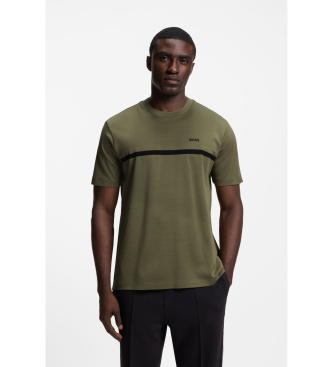 BOSS para hombre. 50553640 Camiseta Join Structure verde (3XL), Casual, Algodón, Manga corta