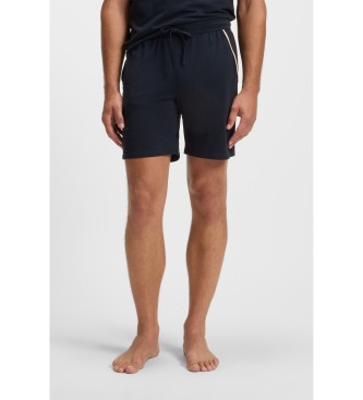 BOSS para hombre. 50545942 Pantalón corto Unique marino (L), Casual, Algodón