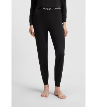 HUGO para mujer. 50490703 Pantalón United negro (XXL), Homewear, Viscosa