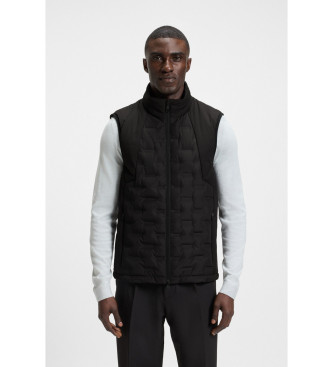 BOSS para hombre. 50541053 Chaleco Down Vest negro (M), Casual, Poliéster