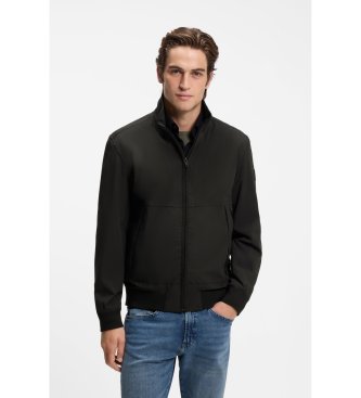 BOSS Chaqueta Softshell negro
